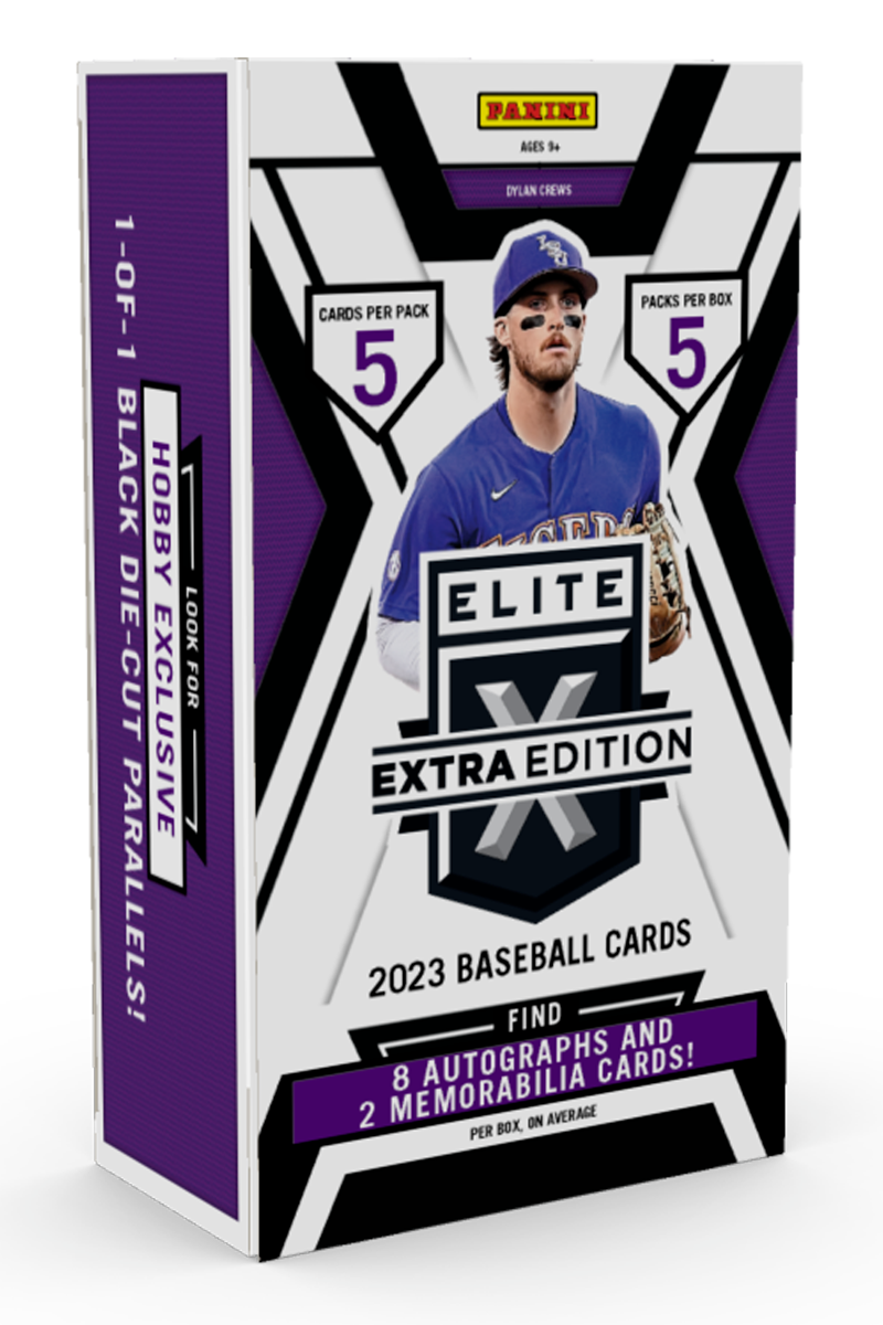 2023 Panini Elite Extra Edition Baseball Hobby Box Hobby Card Shop