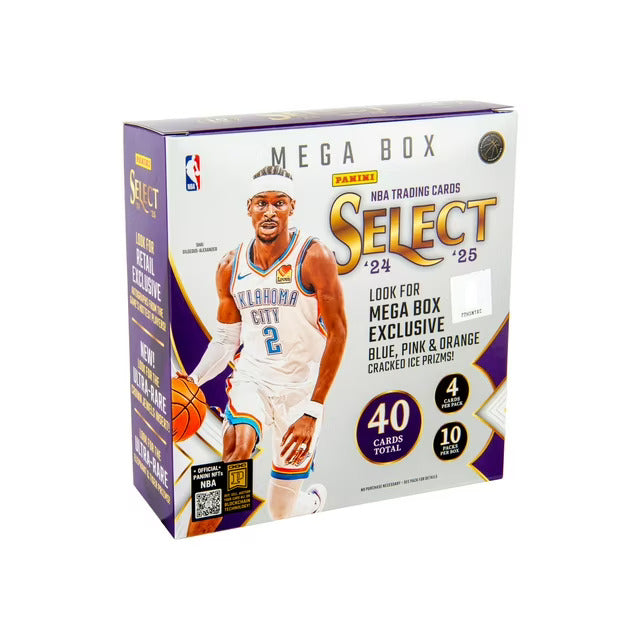 2024-2025 Panini Select Basketball Mega Box