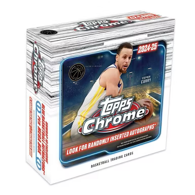2024-2025 Topps Chrome Basketball Mega Box