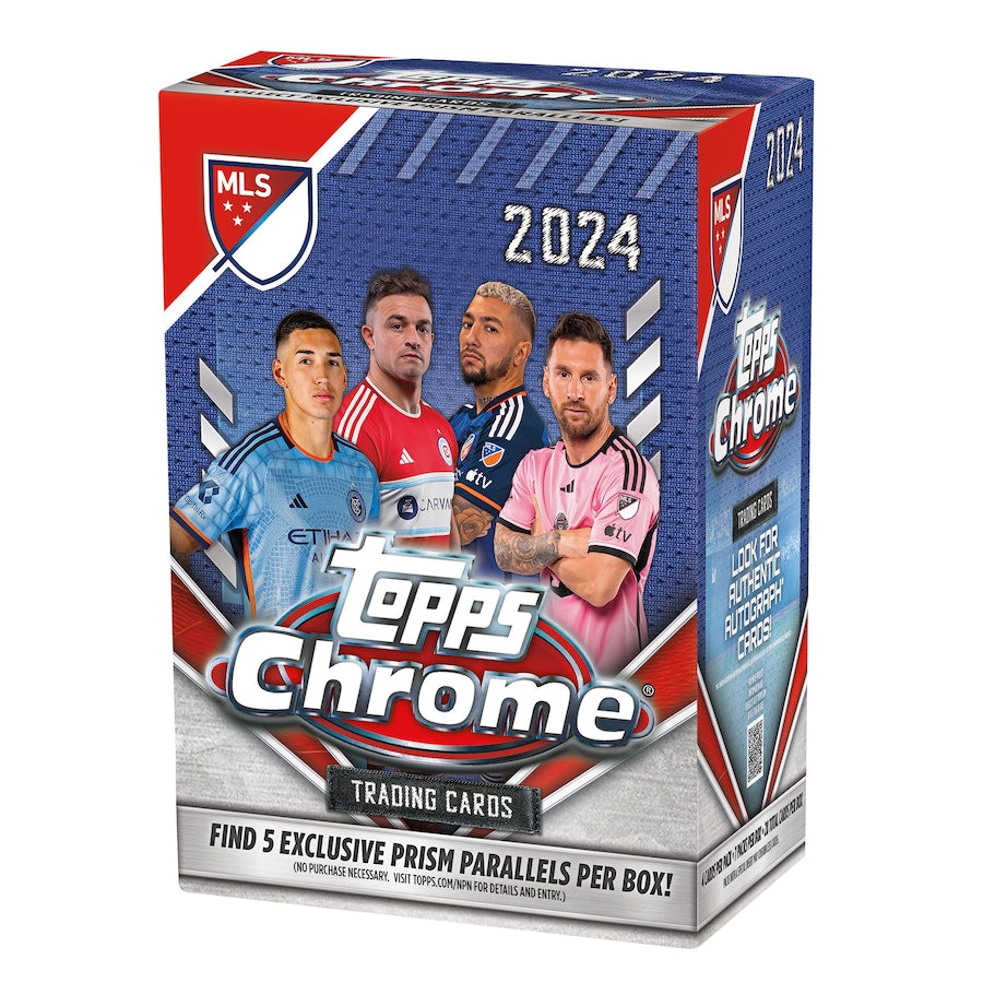 2024 Topps Chrome MLS Soccer Blaster Box