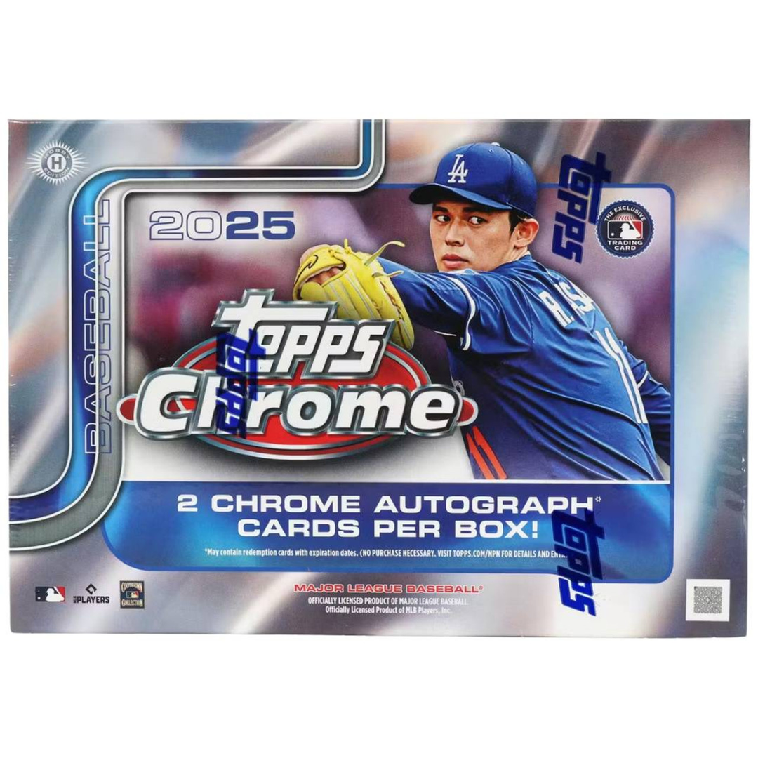 2025 Topps Chrome Baseball Breakers Delight Hobby Box
