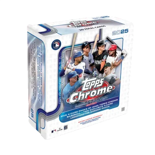 2025 Topps Chrome Baseball Logofractor Box