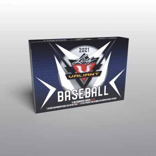 2021 Leaf Valiant Baseball Hobby Box Hobby Card Shop, LLC
