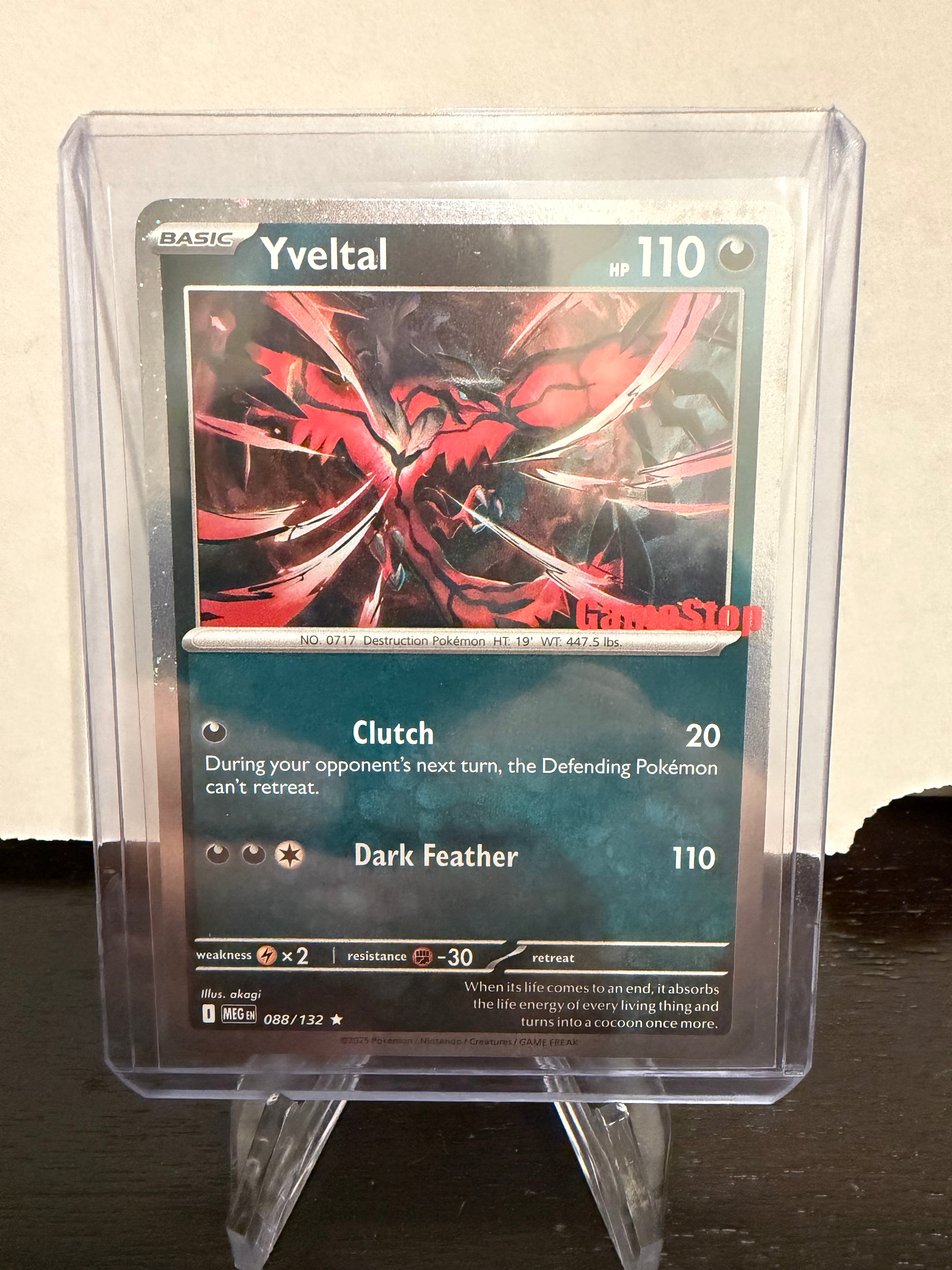 yveltal pokemon cards - 088/132 - Mega Evolution Attack 1 Yveltal EX - Alternate Art