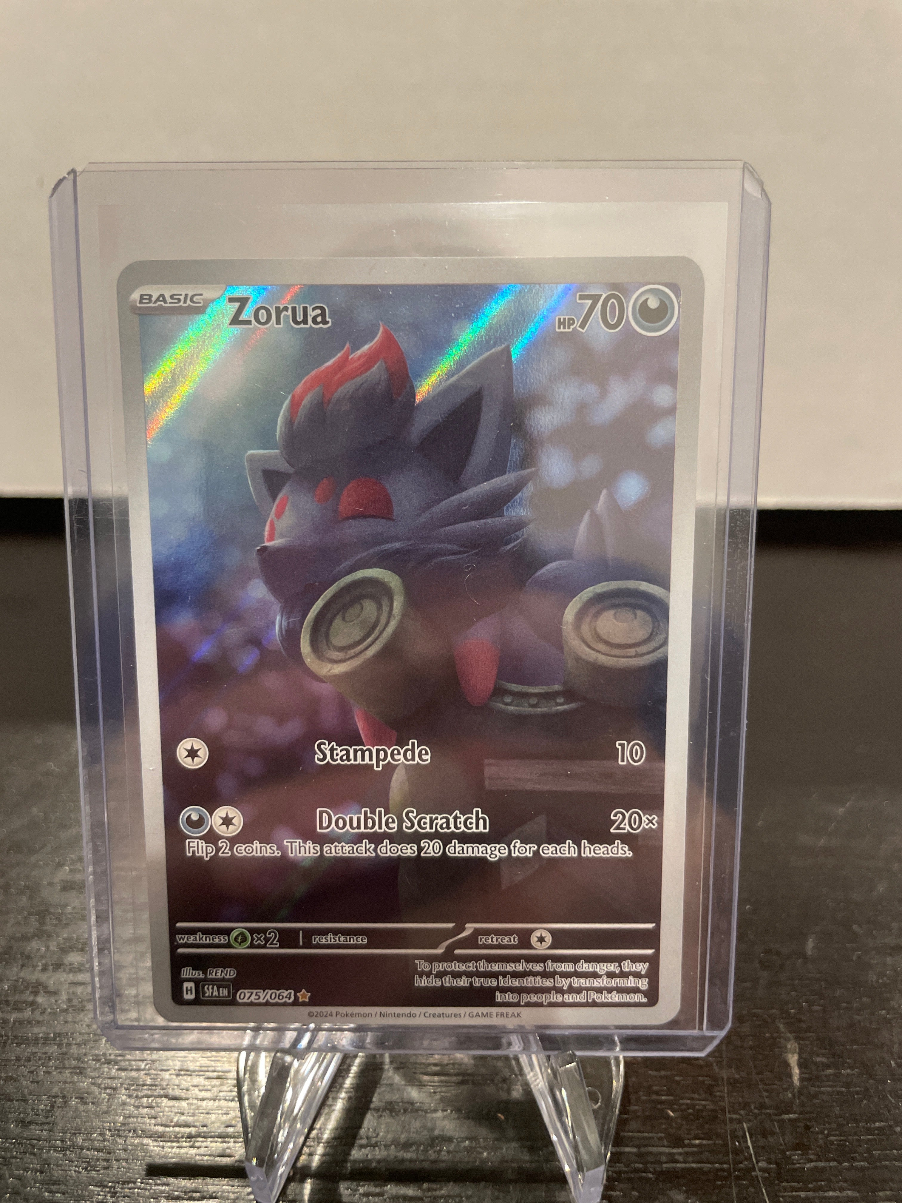 Pokmon TCG 2024 Zorua Shrouded Fable Secret Illustration Rare Full Ar Hobby Card Shop Pokmon TCG 2024 Zorua Shrouded Fable Secret Illustration Rare Full Ar Hobby Card Shop