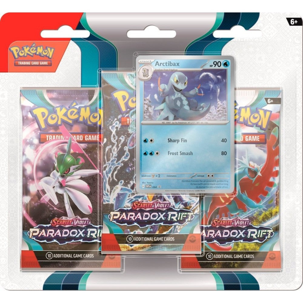 Pokémon Scarlet & Violet Paradox Rift 3-Pack Blister