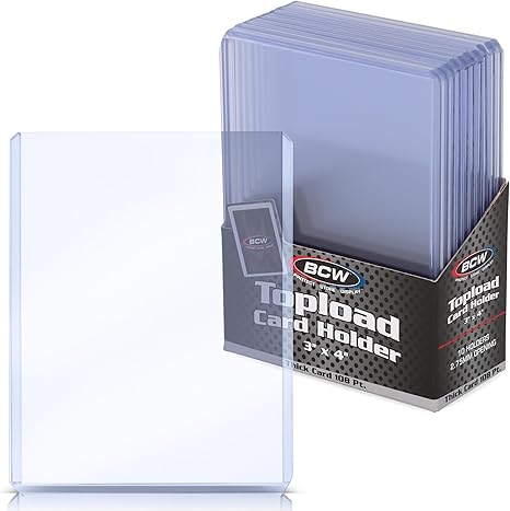 BCW 108 Point TopLoader - Pack of 10