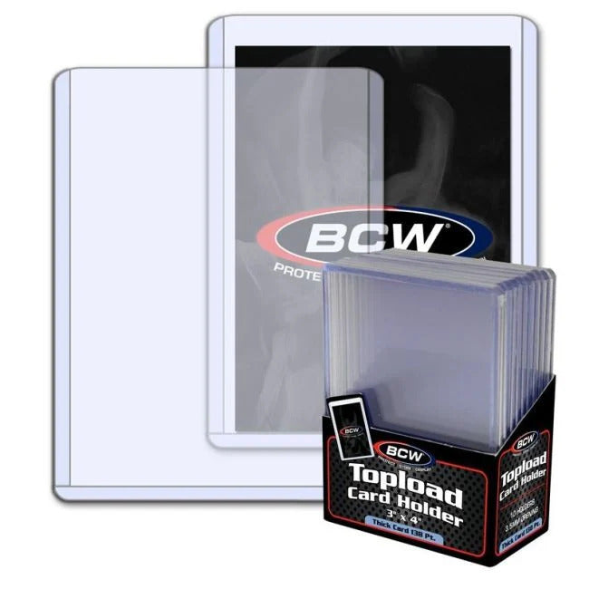 BCW 138 Point Top Loader - Pack of 10