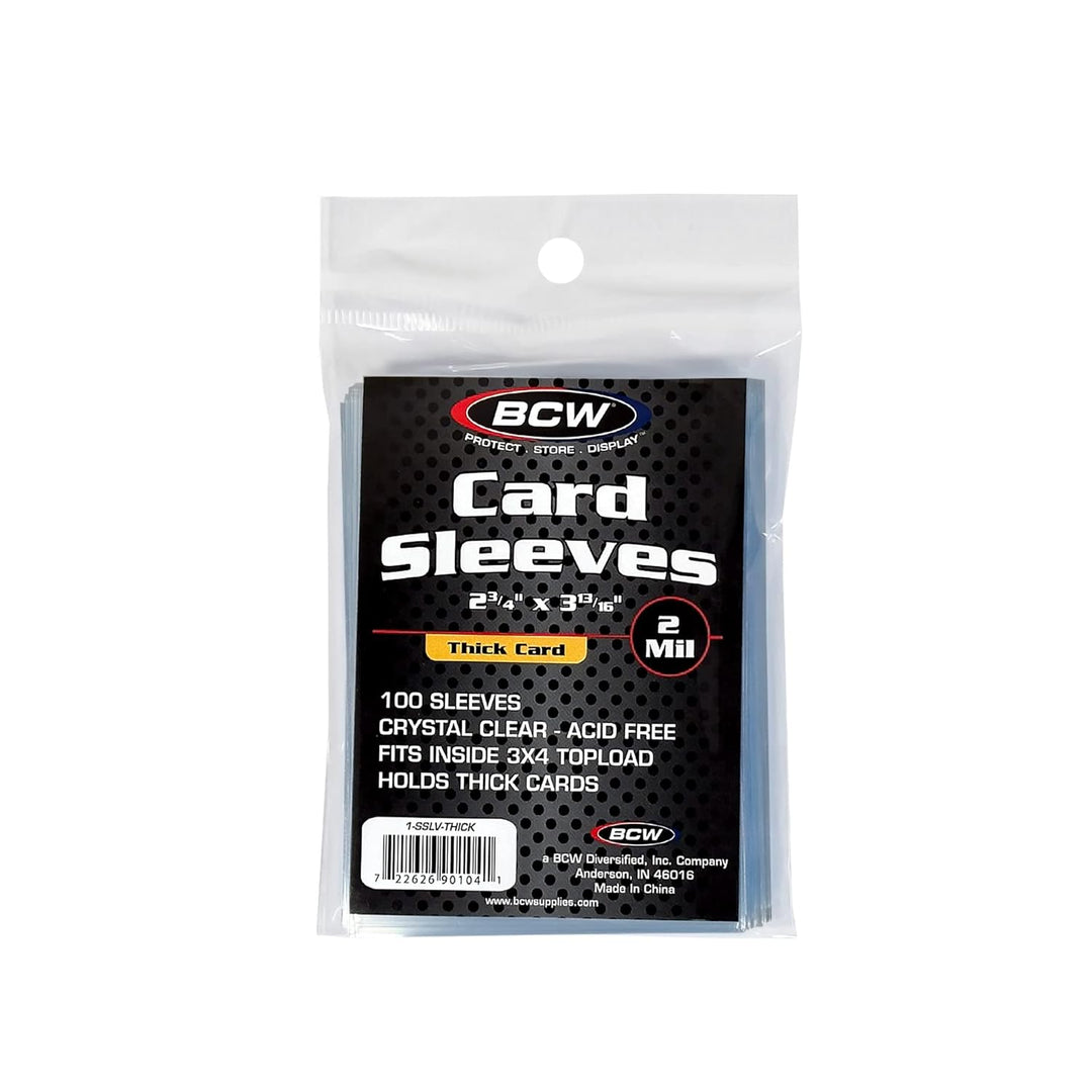 BCW Thick Card Sleeves - Pack of 100