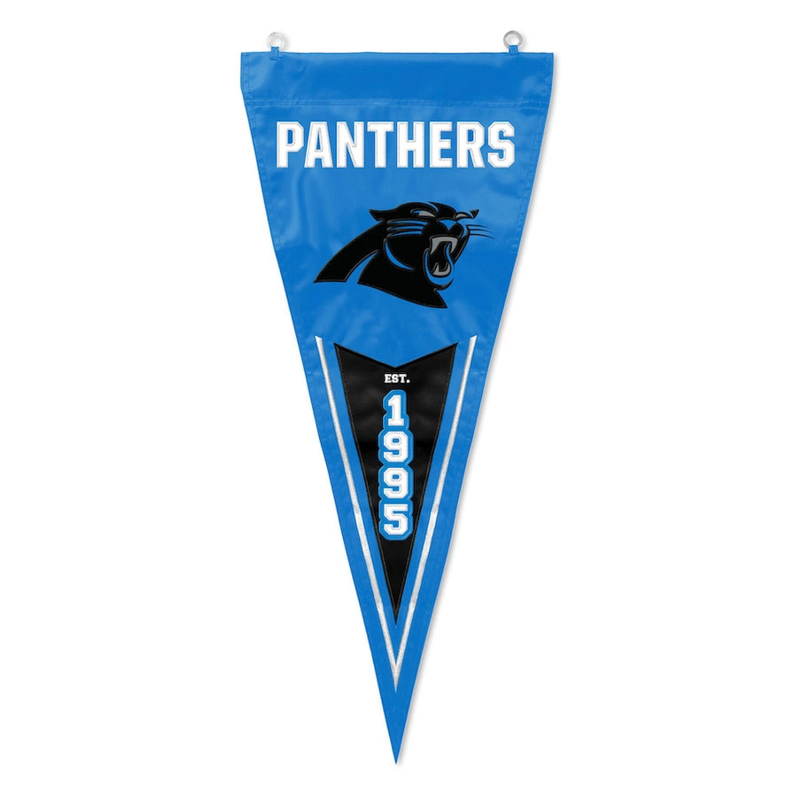 Carolina Panthers Pennant, 34"x13"