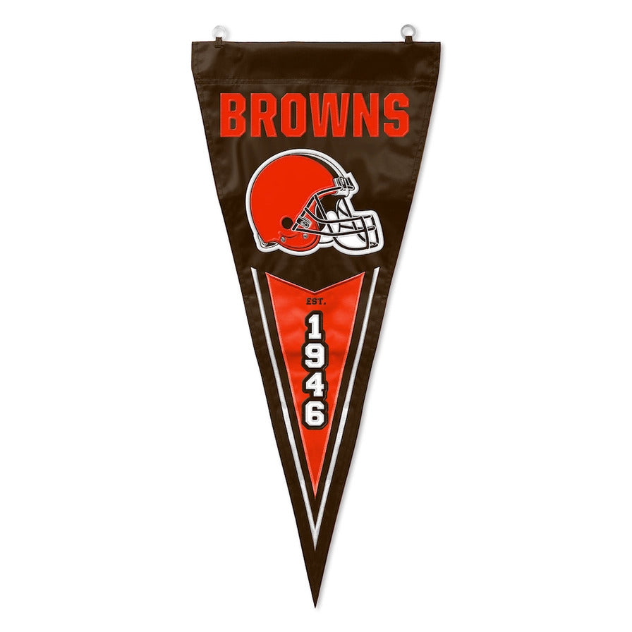 Cleveland Browns Pennant, 34"x13"