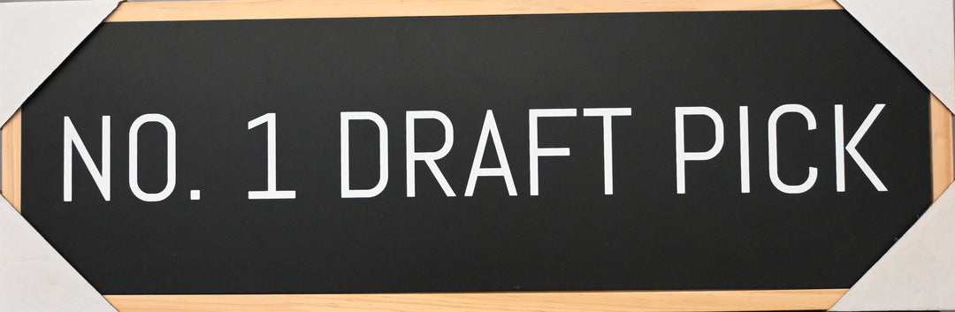 Number 1 Draft Pick Wall Art
