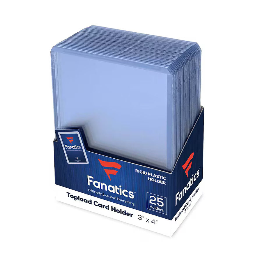Fanatics Collectibles Standard Top Loader - Pack of 25