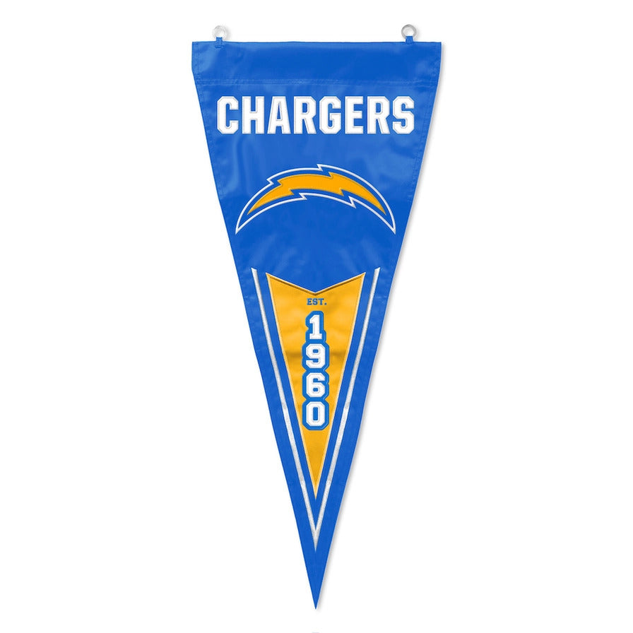 Los Angeles Chargers Pennant, 34"x13"