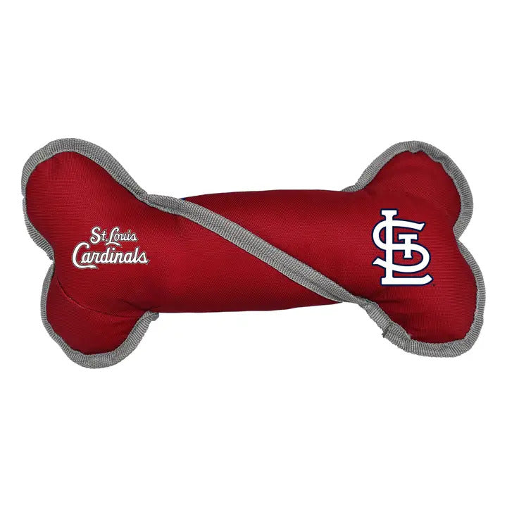 MLB St Louis Cardinals Pet Tug Bone Toy