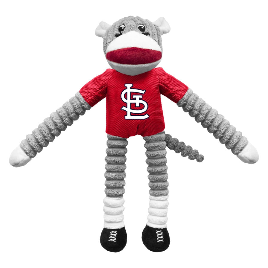 MLB St Louis Cardinals Sock Monkey Toy