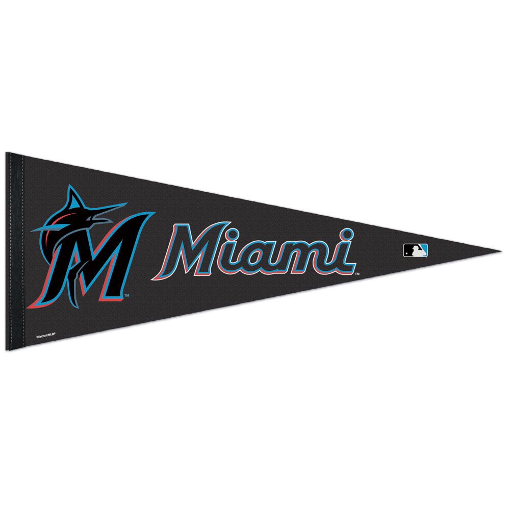 Miami Marlins Classic Pennant, 12"x30"