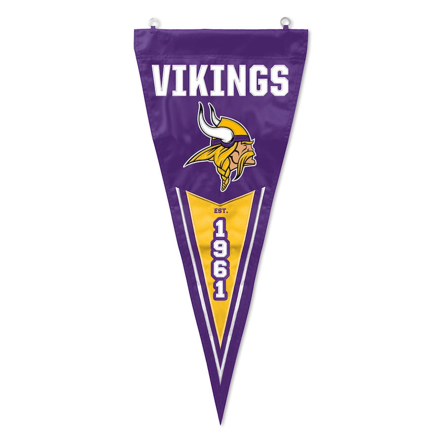 Minnesota Vikings Pennant, 34"x13"