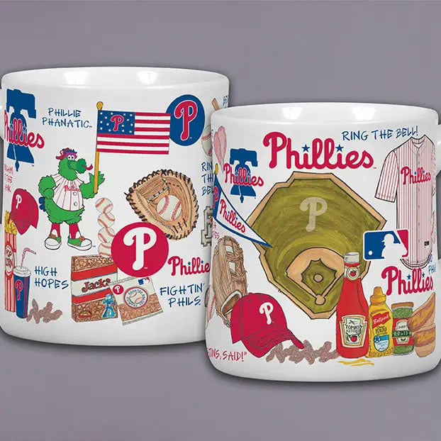 MLB Philadelphia Phillies Icon Mug - 16 oz. Ceramic Mug