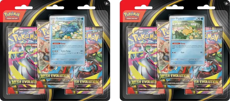 Pokemon TCG Mega Evolution 3 Pack Blister