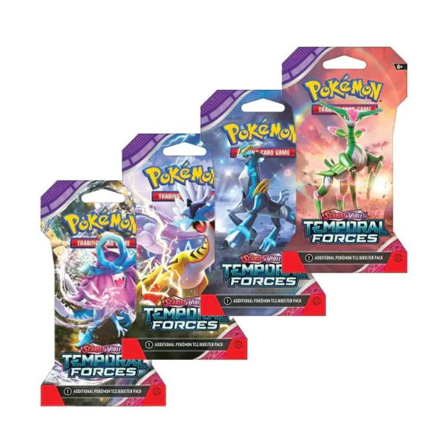 Pokemon Scarlet & Violet Temporal Forces Sleeved Booster Pack Hobby Card Shop Pokemon Scarlet & Violet Temporal Forces Sleeved Booster Pack Hobby Card Shop