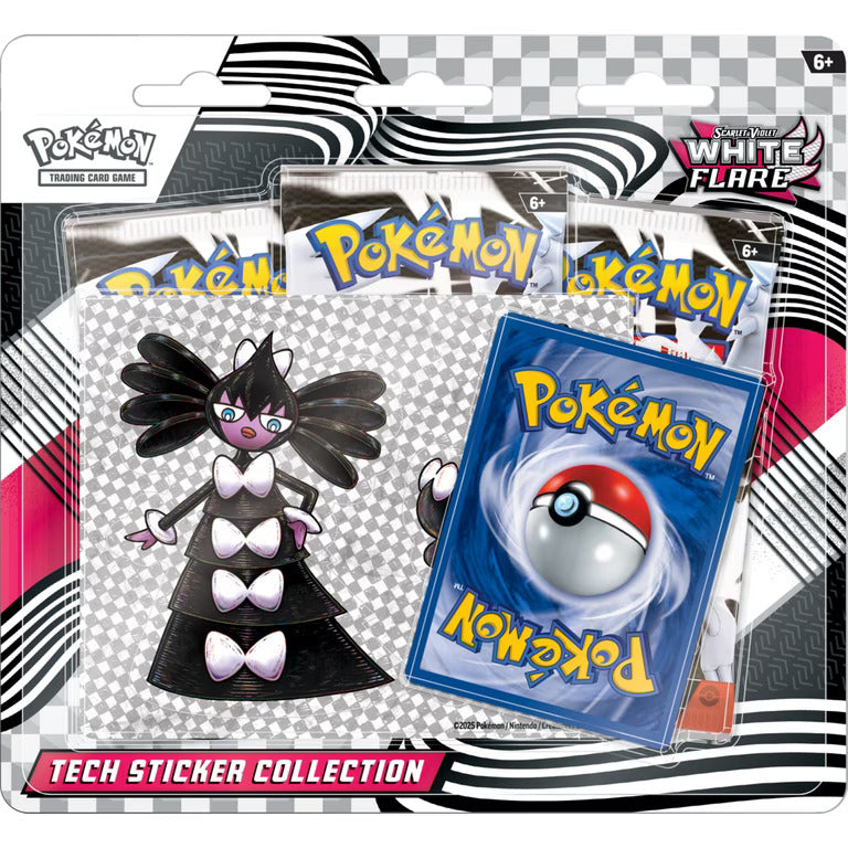 Pokemon TCG White Flare 3-Pack Tech Blister
