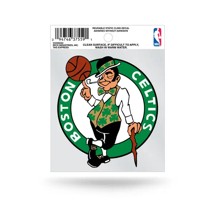 NBA Boston Celtics Logo Small Static Cling