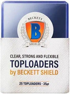 Beckett Shield Standard Top Loader - Pack of 25