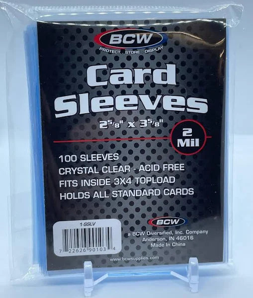 BCW Regular Card Sleeves - Pack of 100