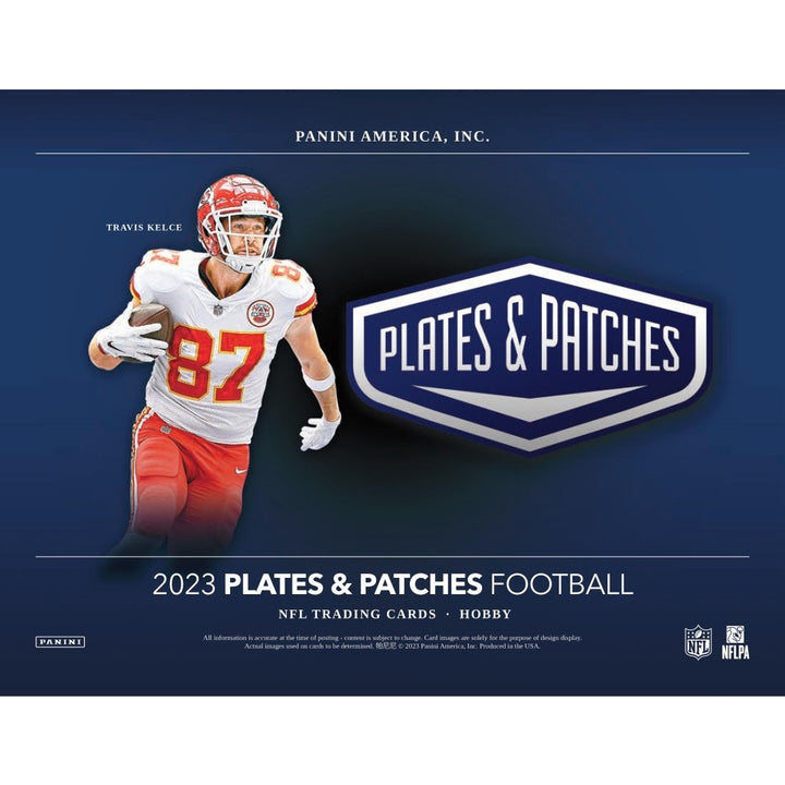 2025 Panini Plates & Patches Football Hobby Box Hobby Card Shop