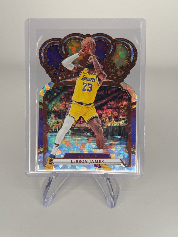 Lebron James 2023 Panini Crown Royale Crystal