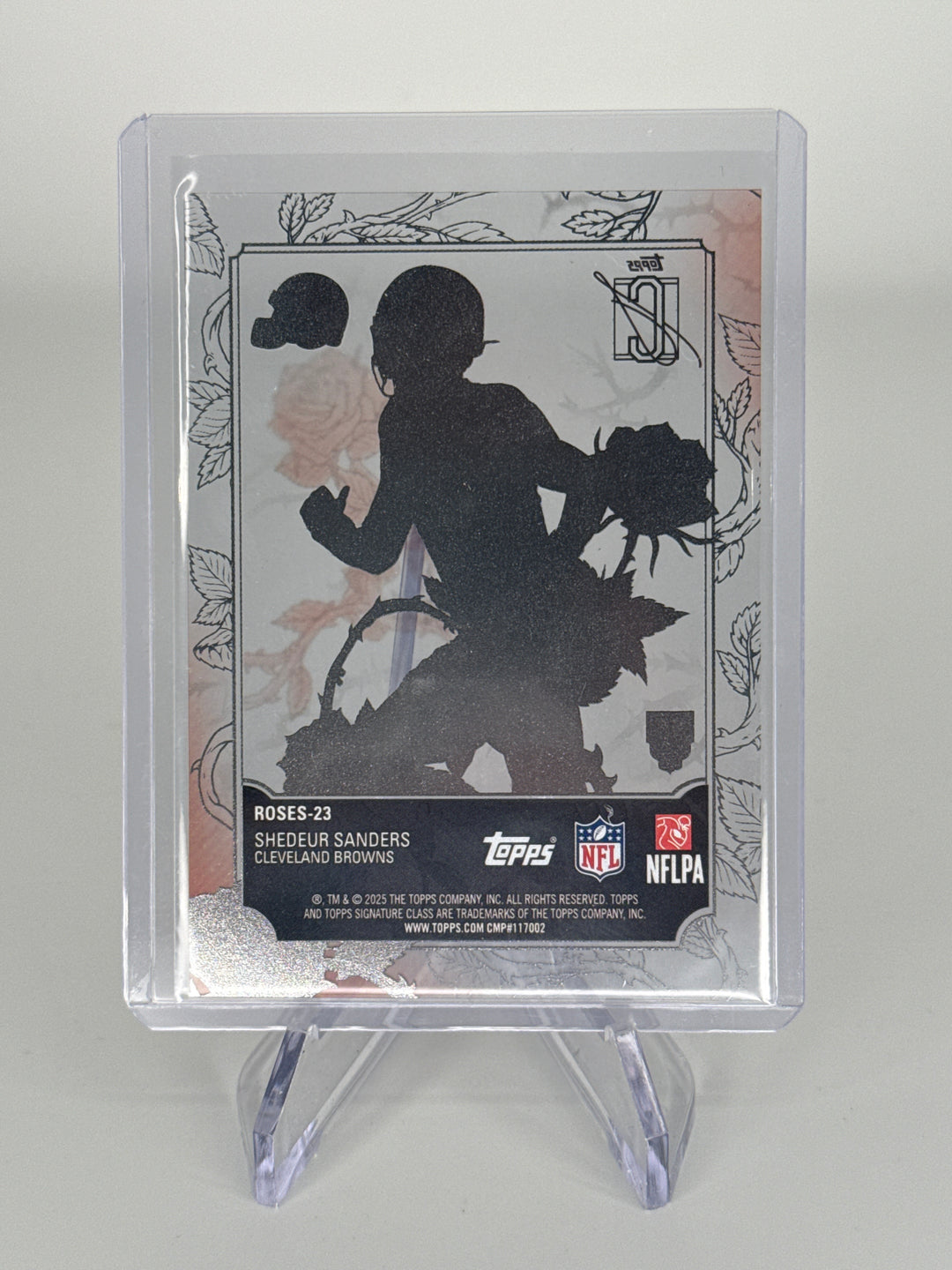 Shedeur Sanders 2025 Topps Signature Class Roses SSP Case Hit Rookie
