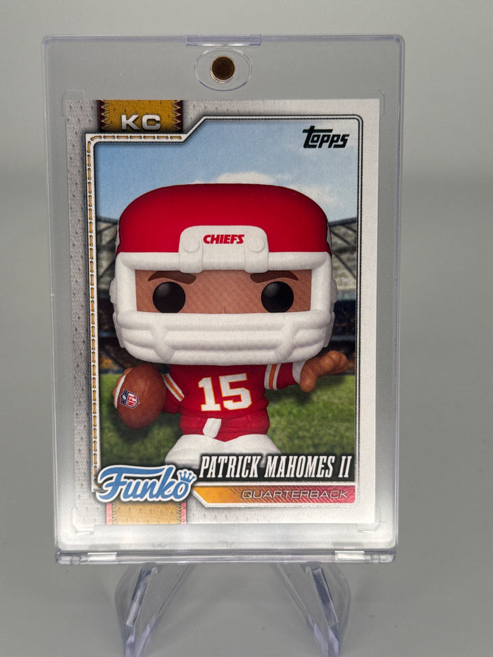 Patrick Mahomes 2026 Topps Flagship Funko SSP Case Hit