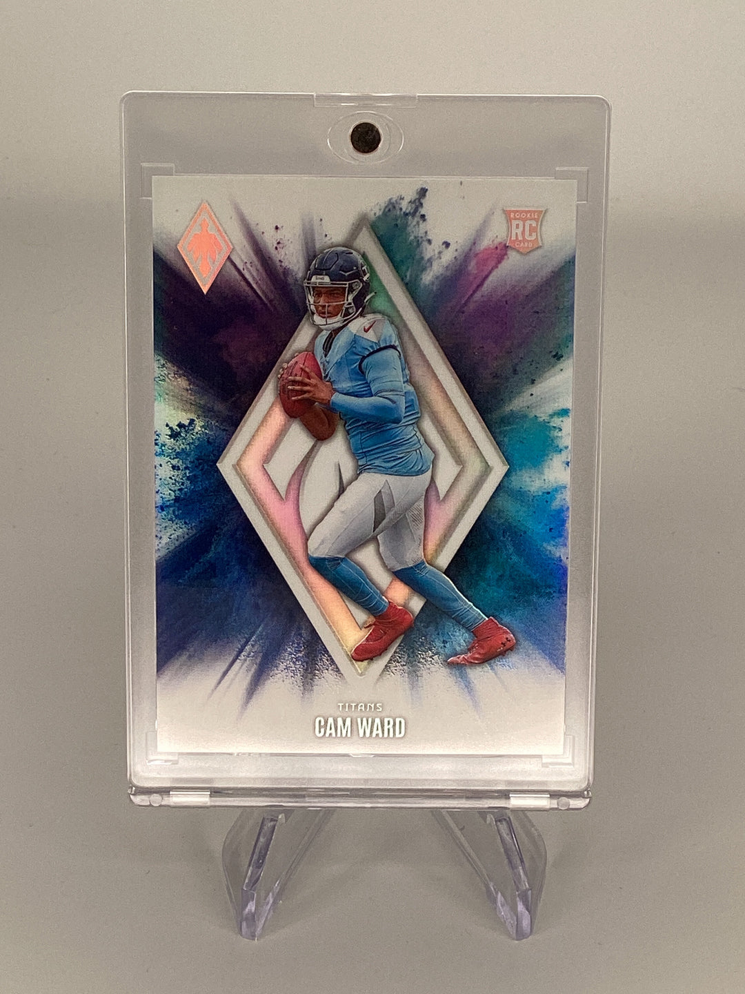 Cam Ward 2025 Panini Phoenix SSP Case Hit Color Blast