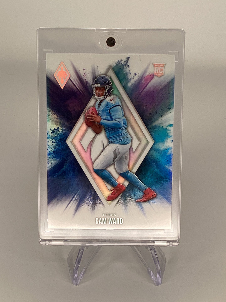 Cam Ward 2025 Panini Phoenix SSP Case Hit Color Blast