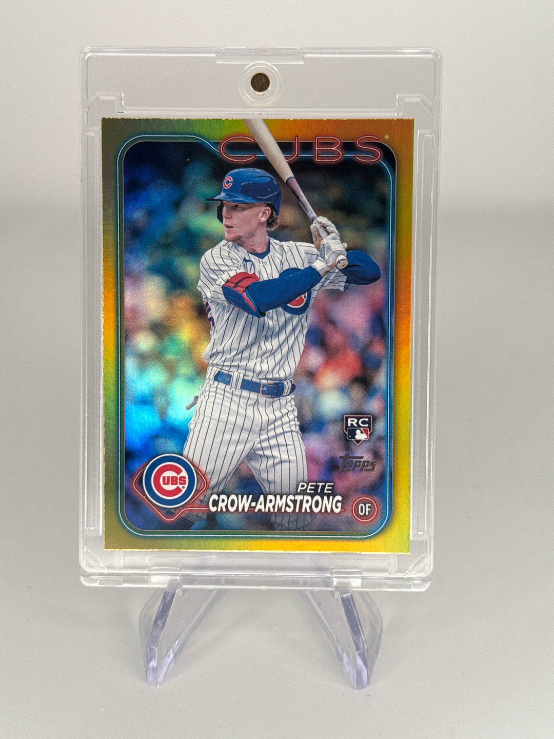 Pete Crow-Armstrong 2024 Topps Series 2 Gold Foil Rookie