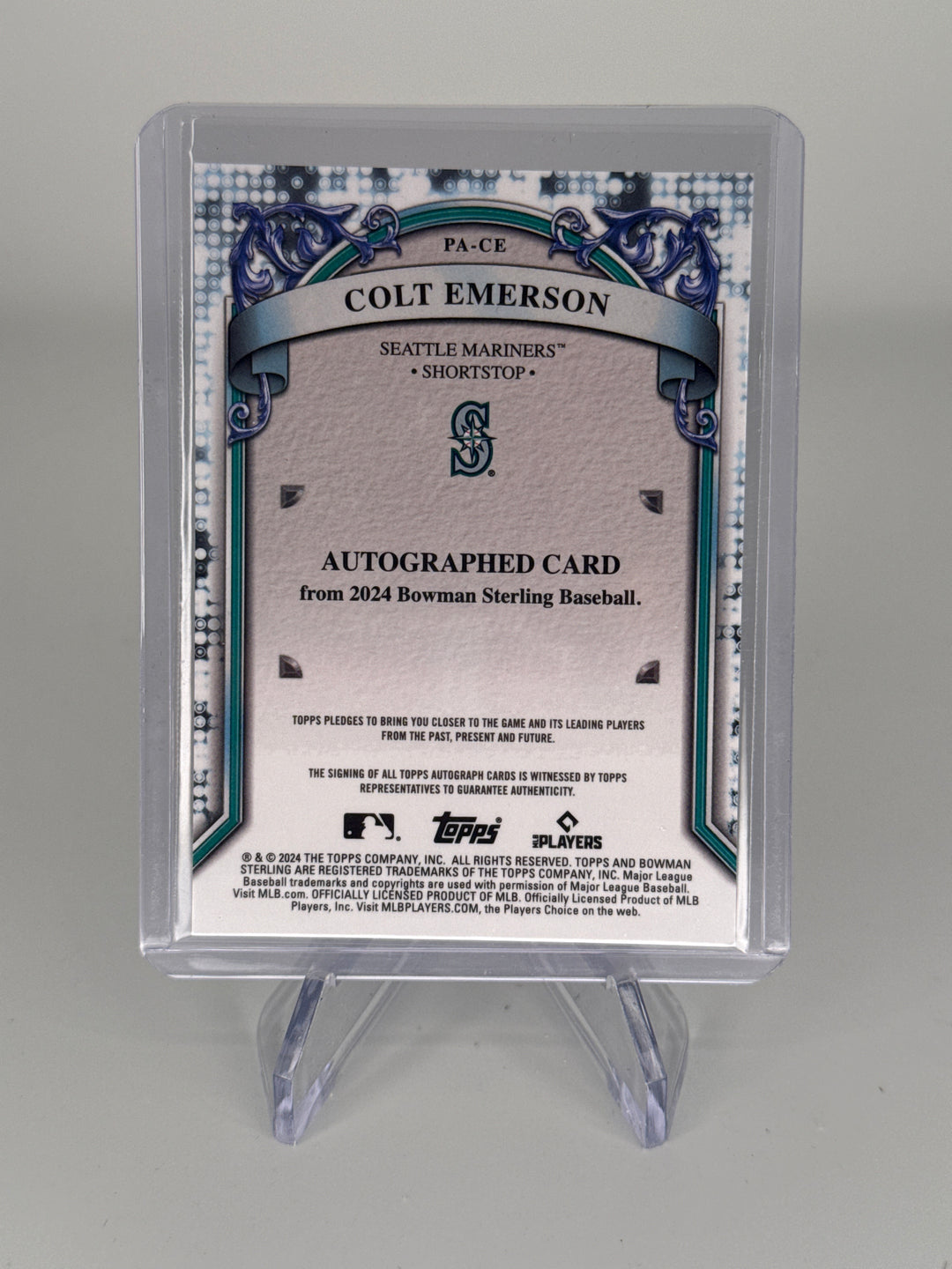 Colt Emerson 2024 Bowman Sterling Auto