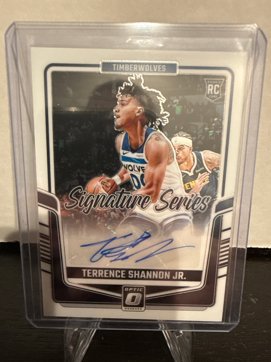 Terrence Shannon Jr 2024-2025 Panini Donruss Optic Signature Series Rookie Auto