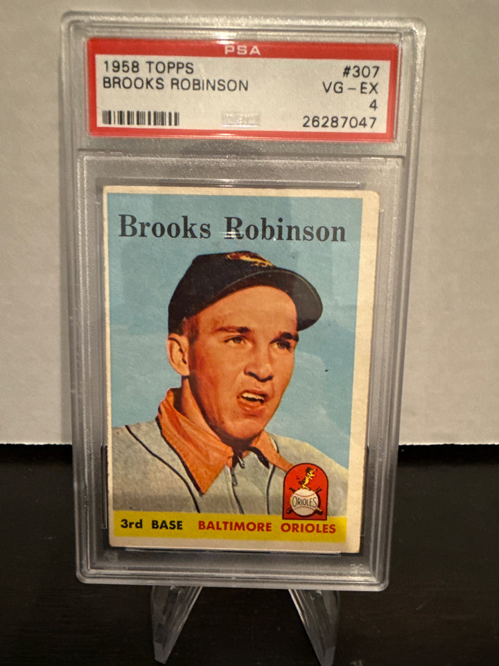 Brooks Robinson 1958 Topps, PSA 4