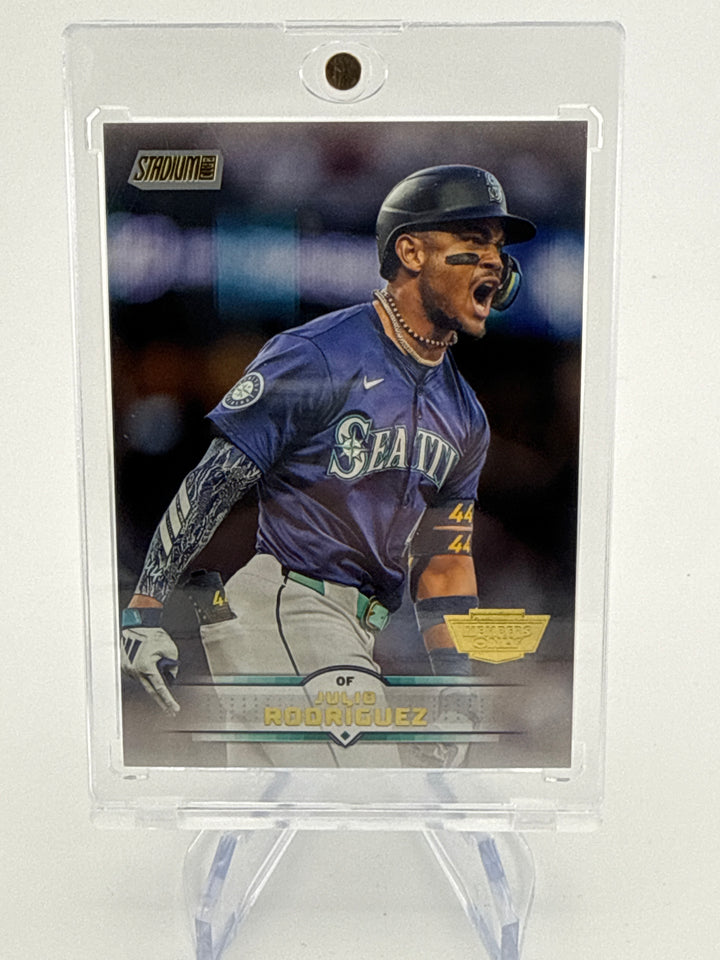 Julio Rodriguez 2025 Topps Stadium Club Members Only SSP Case Hit