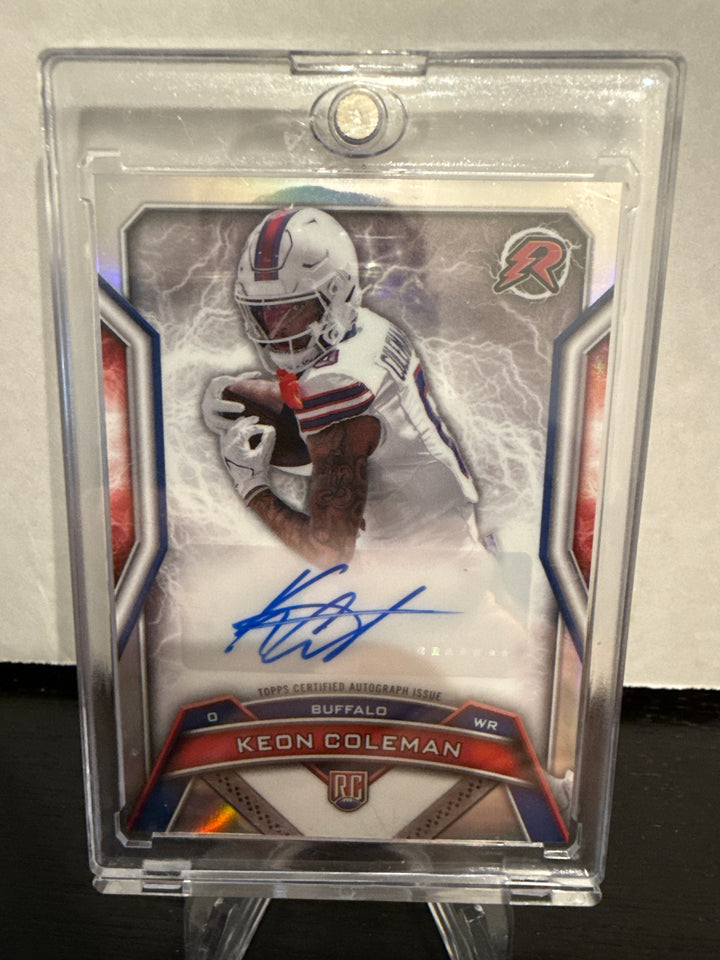 Keon Coleman 2025 Topps Resurgence Rookie Auto
