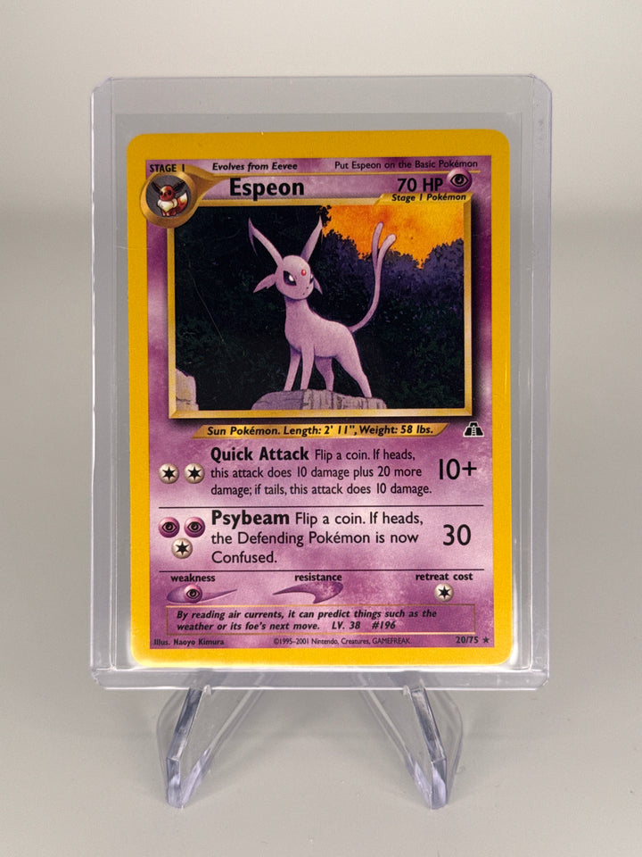 Pokemon TCG 200 Espeon Neo Discovery, 20/75