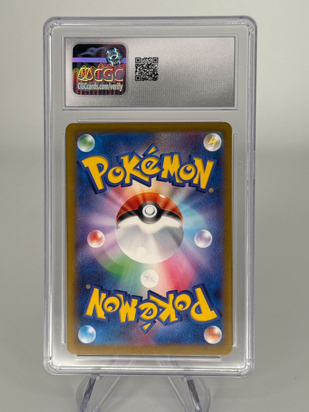 Pokemon TCG 2023 Japanese Tyranitar EX Ruler of the Black Flame Holo, 032/108, CGC 9 Mint