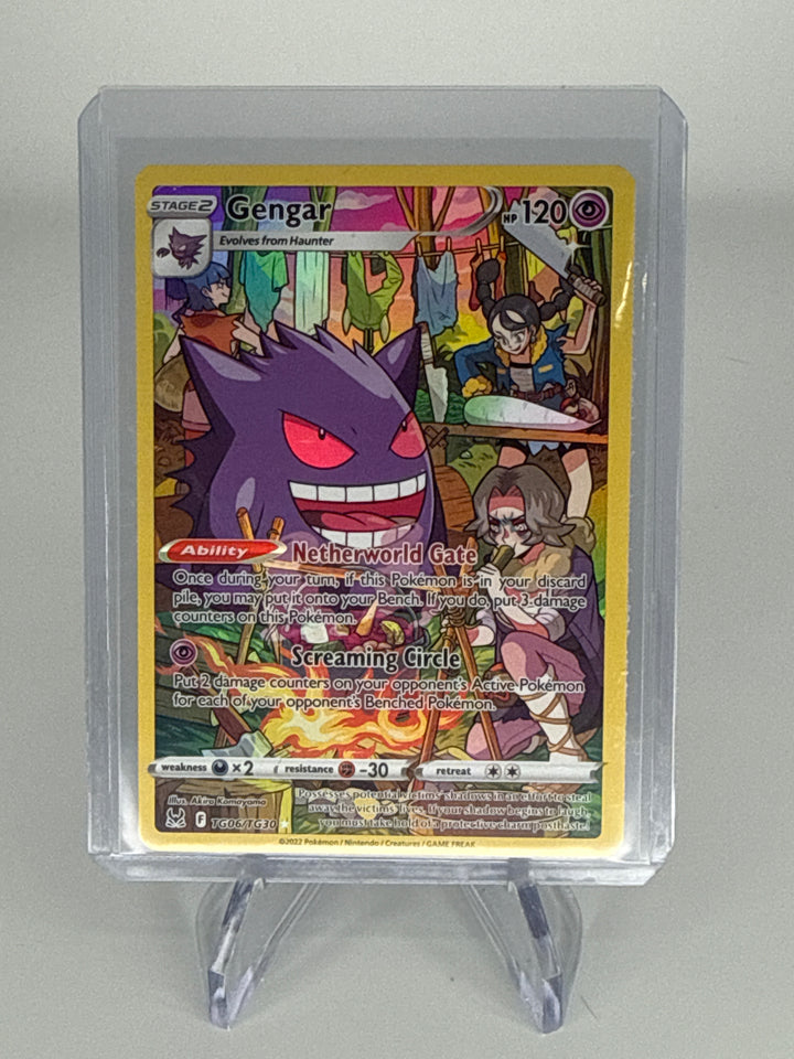 Pokemon TCG 2022 Gengar Lost Origin Trainer Gallery, TG06/TG30