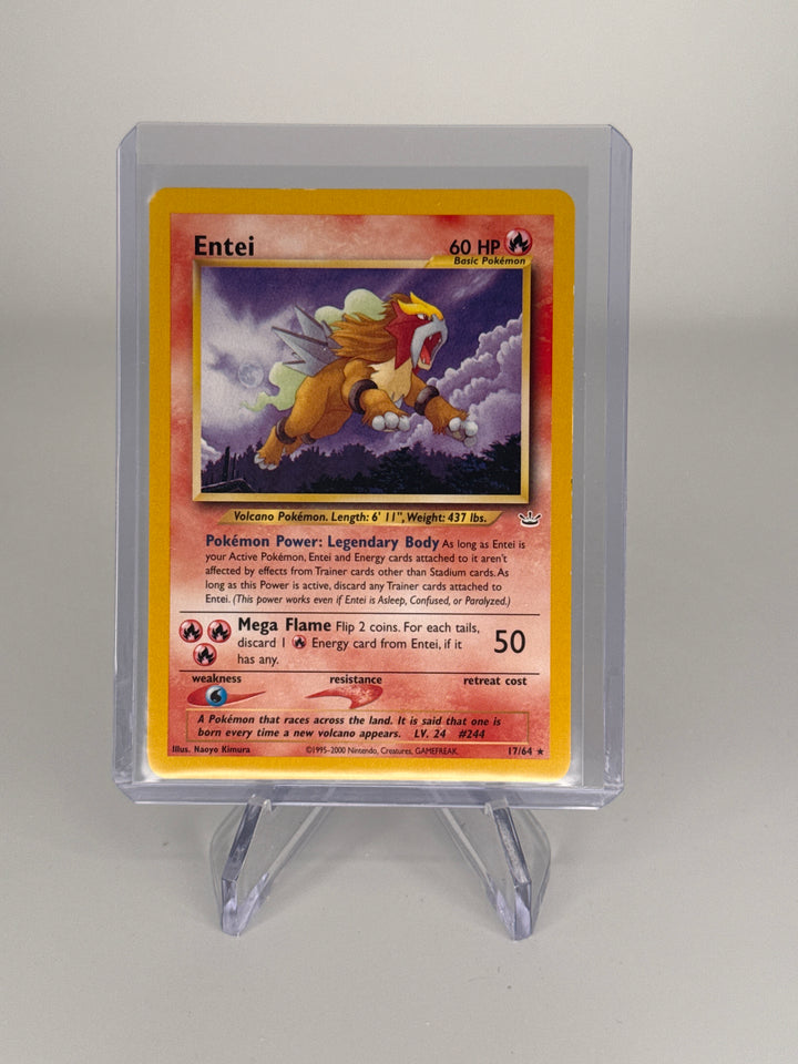 Pokemon TCG 2001 Entei Neo Revelation, 17/64