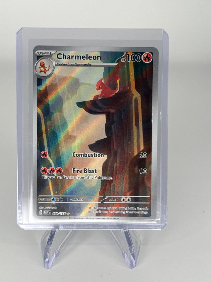 Pokémon TCG 2023 Charmeleon Illustration Rare Scarlet & Violet 151 Full Art, 169/165