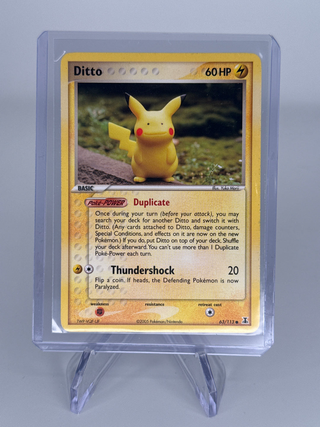 Pokemon TCG 2005 Ditto EX Delta Species, 63/113