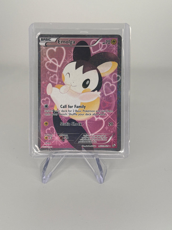 Pokemon TCG 2013 Emolga Legendary Treasures Full Art, RC23/RC25