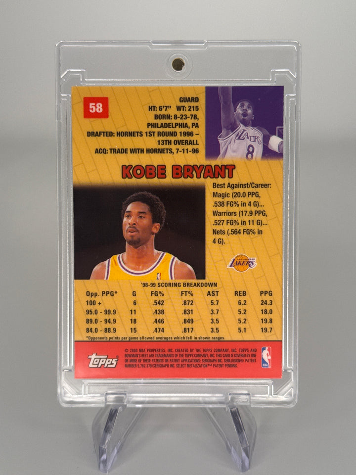 Kobe Bryant 2000 Bowman's Best
