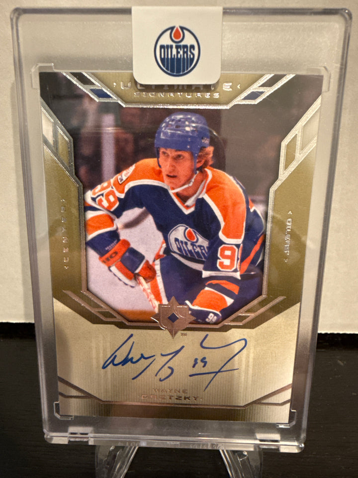 Wayne Gretzky 2015 Upper Deck Ultimate Collection Auto